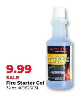 Runnings Fire Starter Gel offer