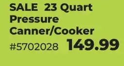 Runnings 23 Quart Pressure Canner/Cooker offer