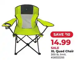 Runnings XL Quad Chair offer