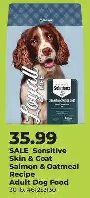 Runnings Sensitive Skin & Coat Salmon & Oatmeal Recipe Adult Dog Food offer