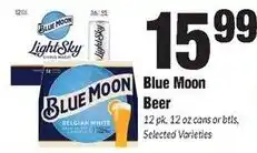 Sentry Blue Moon Beer offer