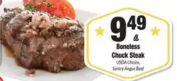 Sentry Sentry Angus Beef Boneless Chuck Steak offer
