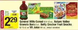 Shaw's General Mills Cereal offer