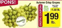 Shaw's Autumn Crisp Grapes offer