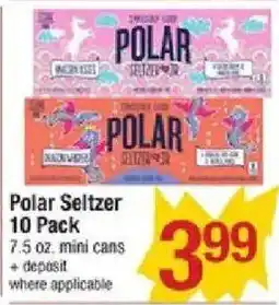 Shaw's Polar Seltzer offer