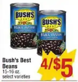 Shaw's Bush's Best Beans offer