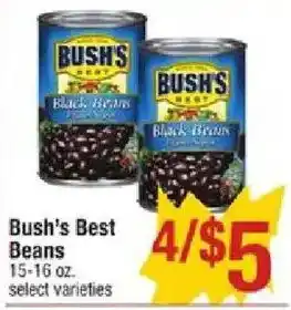 Shaw's Bush's Best Beans offer