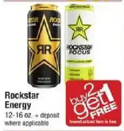 Shaw's Rockstar Energy offer