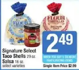 Shaw's Signature Select Taco Shells offer
