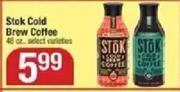 Shaw's Stok Cold Brew Coffee offer