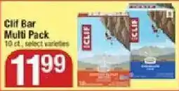 Shaw's Clif Bar Multi Pack offer