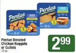 Shaw's Perdue breaded chicken nuggets or cutlets offer