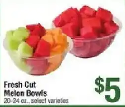 Shaw's Fresh Cut Melon Bowls offer