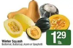 Shaw's Winter Squash offer