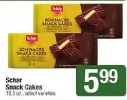 Shaw's Schar Snack Cakes offer