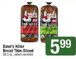 Shaw's Dave's Killer Bread Thin-Sliced offer