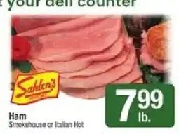 Shaw's Sahlen's Ham offer