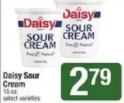 Shaw's Daisy Sour Cream offer