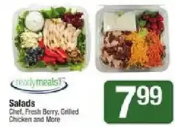 Shaw's Ready Meals Salads offer