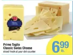 Shaw's Primo Taglio Classic Swiss Cheese offer