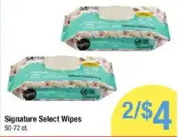 Shaw's Signature Select Wipes offer