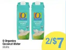 Shaw's O Organics Coconut Water offer
