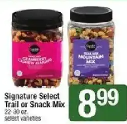 Star Market Signature Select Trail or Snack Mix offer