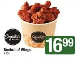 Star Market Signature Select Bucket of Wings offer