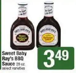 Star Market Sweet Baby Ray's BBQ Sauce offer