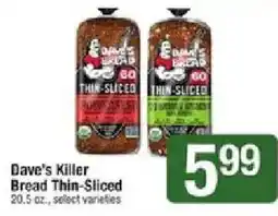 Star Market Dave's Killer Bread Thin-Sliced offer