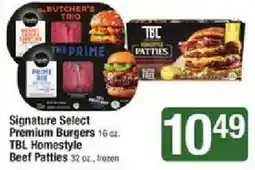 Star Market Signature Select Premium Burgers offer