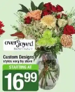 Star Market Overjoyed custom designs offer