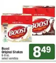 Star Market Boost Original Shakes offer