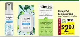 Star Market Honey Pot Feminine Care offer