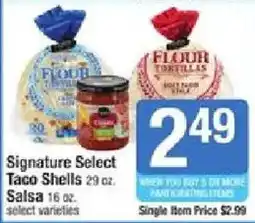 Star Market Signature Select Taco Shells offer