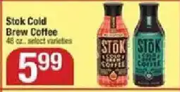Star Market Stok Cold Brew Coffee offer