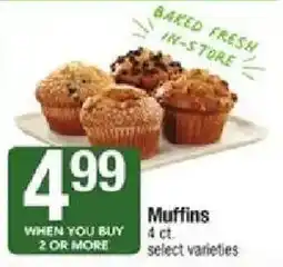 Star Market Muffins offer