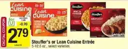Star Market Stouffer's or Lean Cuisine Entrée offer