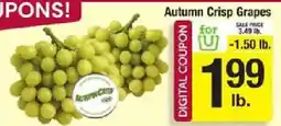 Star Market Autumn Crisp Grapes offer