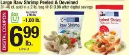 Star Market Large Raw Shrimp Peeled & Deveined offer