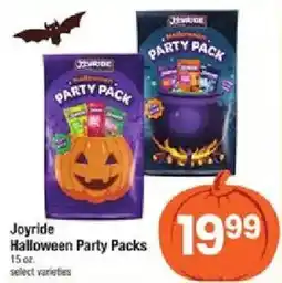 Star Market Joyride Halloween Party Packs offer
