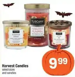 Star Market Tuscany Harvest Candles offer