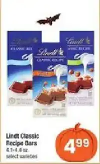 Star Market Lindt Classic Recipe Bars offer