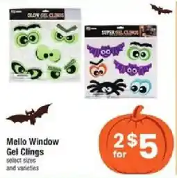 Star Market Mello Window Gel Clings offer