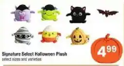 Star Market Signature Select Halloween Plush offer