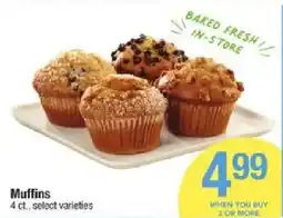 Star Market Muffins offer