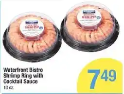 Star Market Waterfront Bistro Shrimp Ring with Cocktail Sauce offer