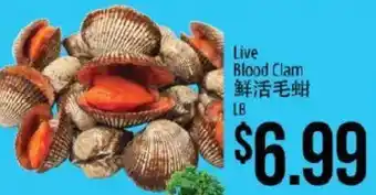 Hmart Live Blood Clam offer