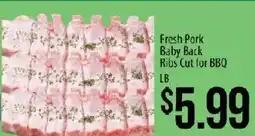 Hmart Fresh Pork Baby Back offer