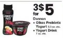 ACME Dannon Oikos Pro offer